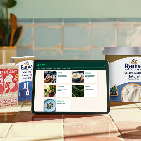 Flora Professional marketing materials and WEB development