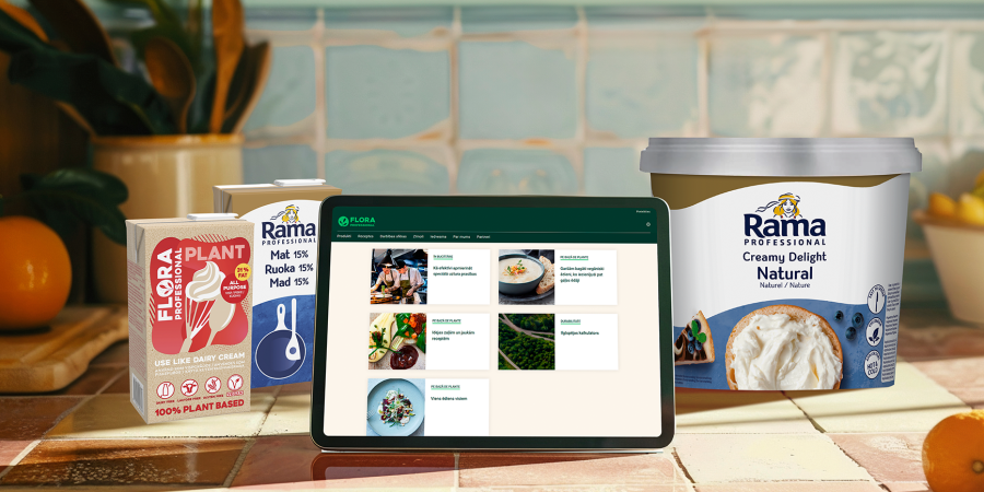 Flora Professional marketing materials and WEB development