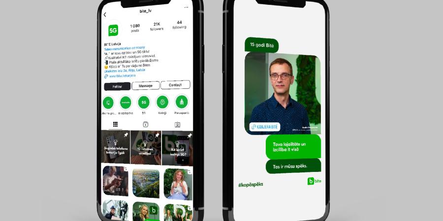 Bite social media communication