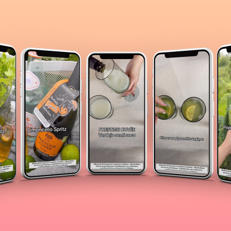 Rīgas Šampanietis barter cooperation of TikTok influencers