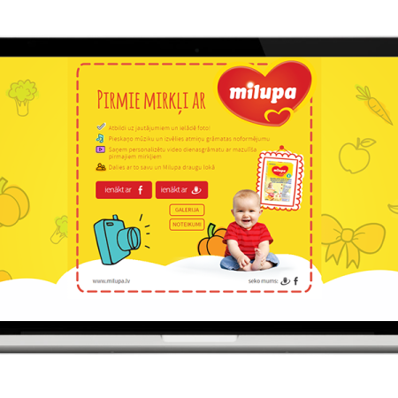 First moments with Milupa