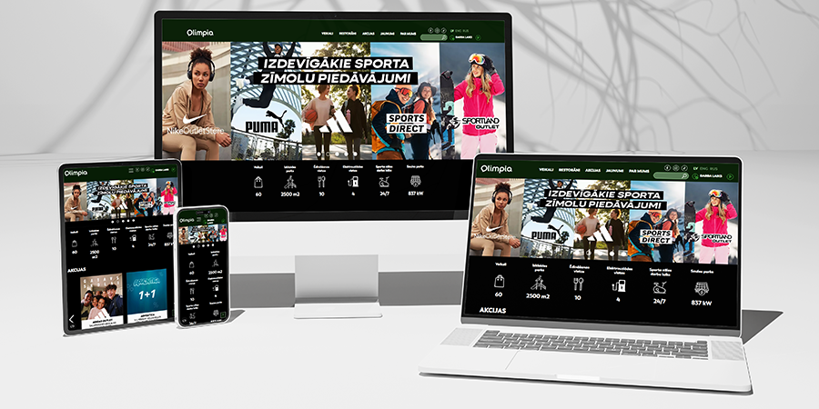 Olimpia new Web page