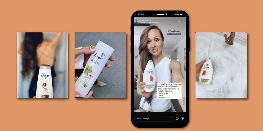 Dove influencer campaign