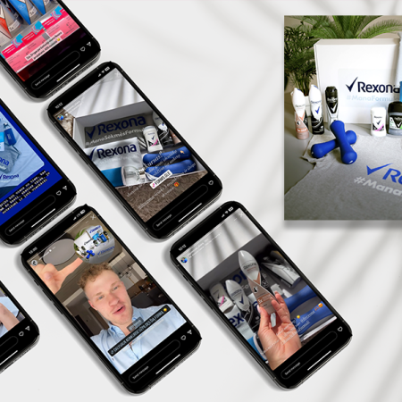Rexona influencer campaign - an active lifestyle formula