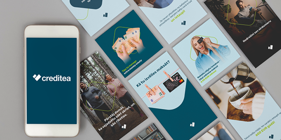 Creditea social media