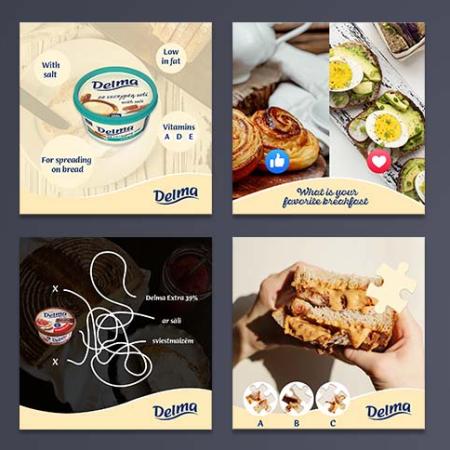 Delma social media communication