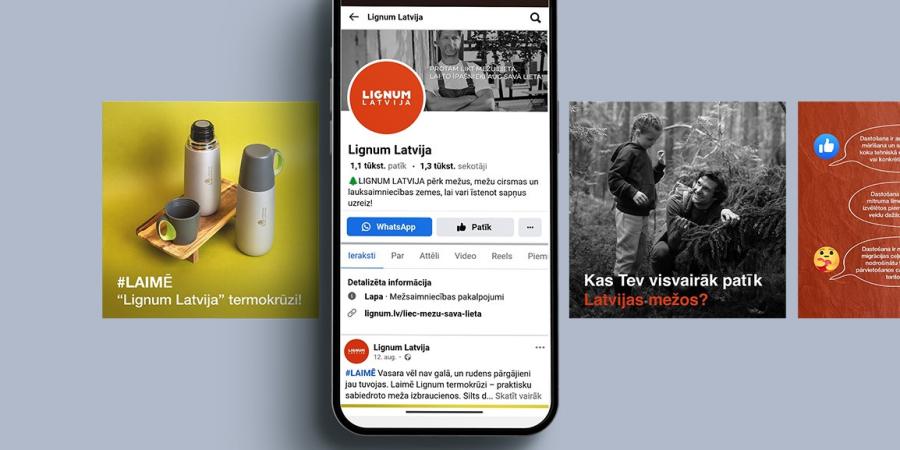 Lignum Latvija social media