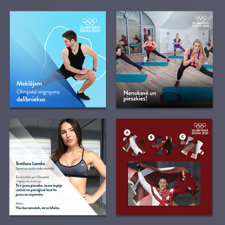 Latvian Olympic Committee campaign