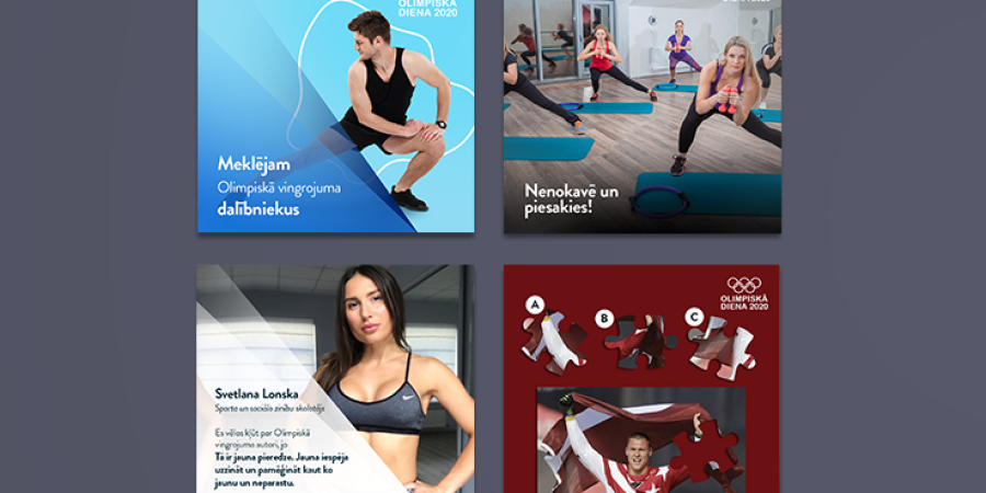 Latvian Olympic Committee campaign