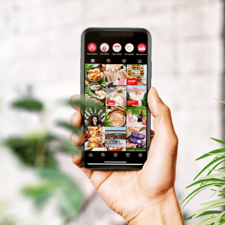 "veikals top!" social media communication